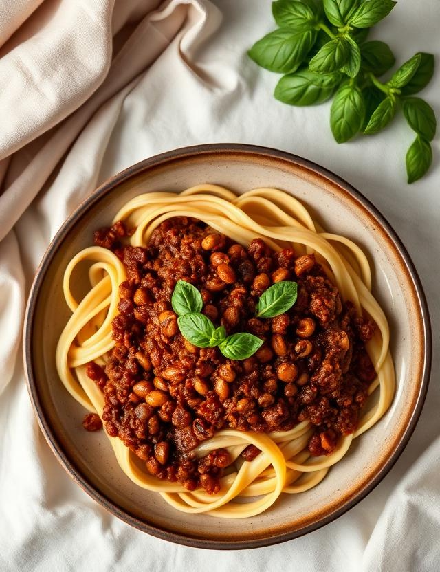 Lentil Bolognese